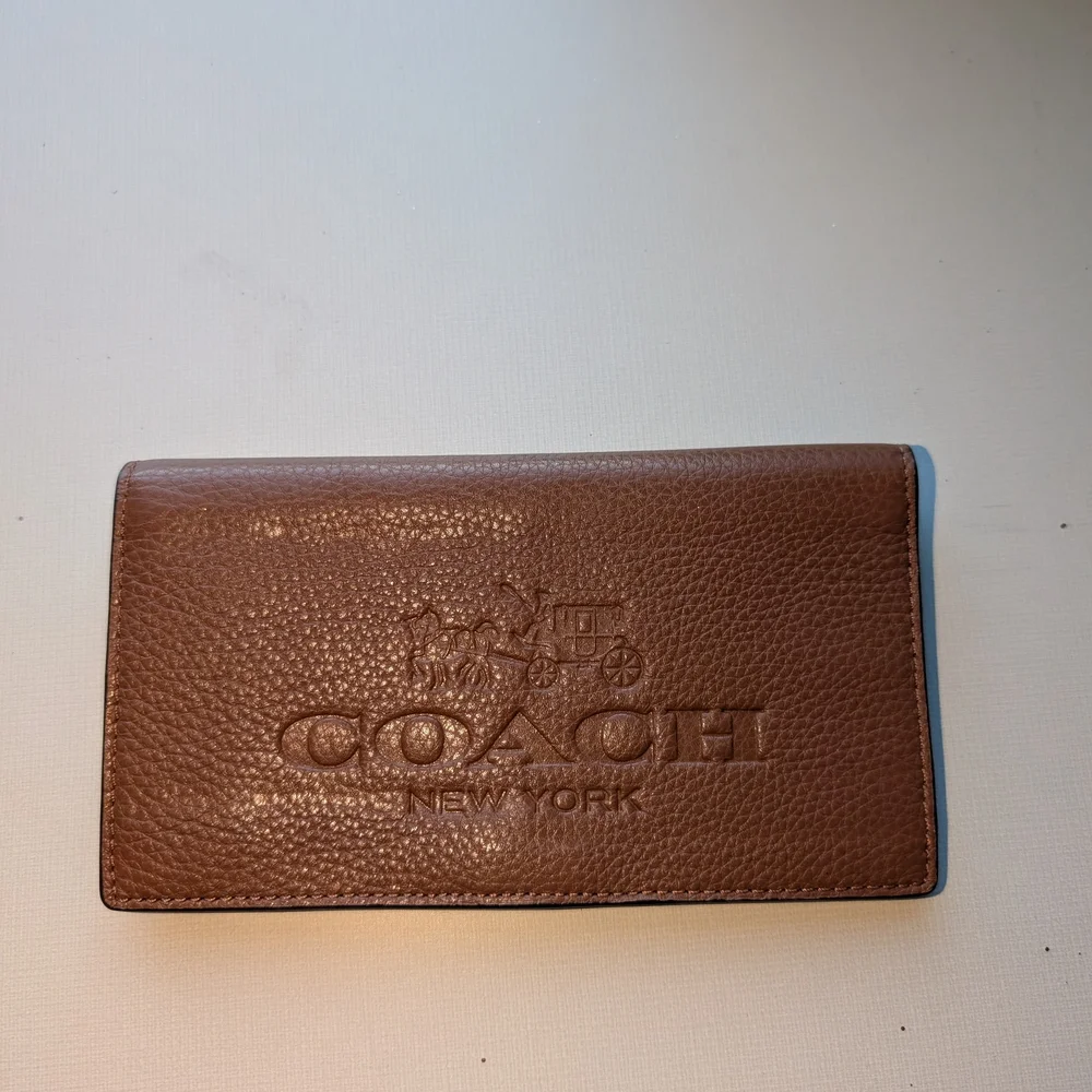 Coach Brown Leather Wallet - Picture 2 of 4